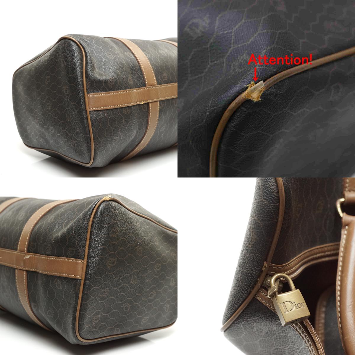 Christian Dior Boston Bag Dark